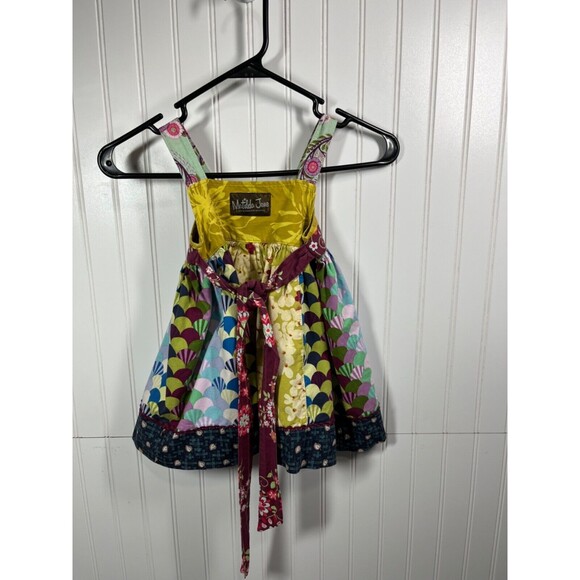 Matilda Jane spinning Size 2 Dress with joy knot dress and Ruffle hem - Picture 5 of 7